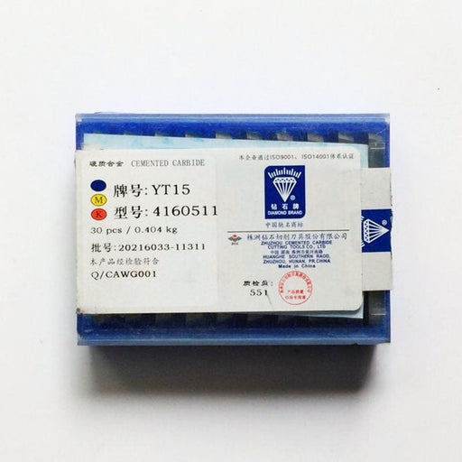 1BOX CNC Lathe Cutting Tool Milling Cutter  100% Original ZCC•CT  Carbide inserts  YT15 4160511