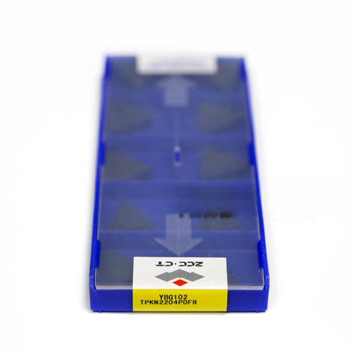 1BOX CNC Lathe Cutting Tool Milling Cutter  100% Original ZCC•CT  Carbide inserts  TPKN2204PDFR YBG102