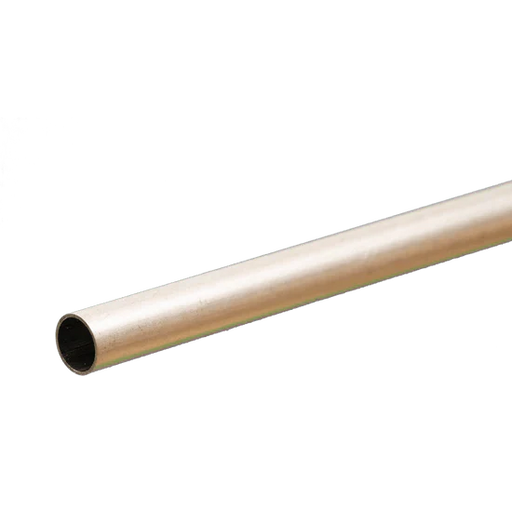 5/32 Round Aluminum Tubes, 12 Pieces