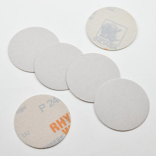 240 Grit Velcro Loop Backed Sanding Disks, 6 Pack