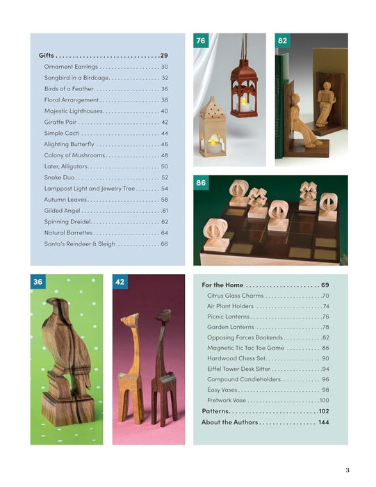 3D Scroll Saw Projects: 35 Fun Compound-Cut Projects, More Than 150 Patterns Book
