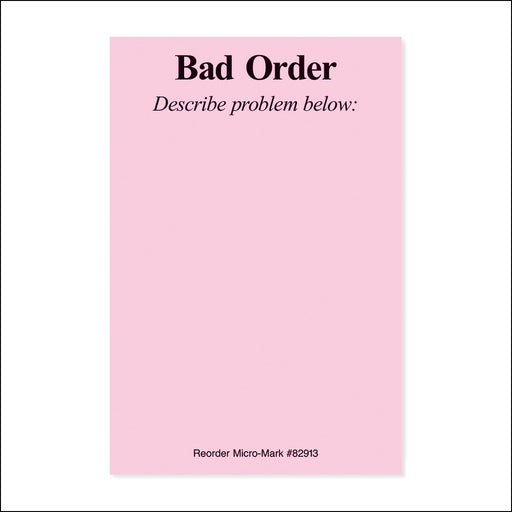Bad Order Slips, Pad of 100