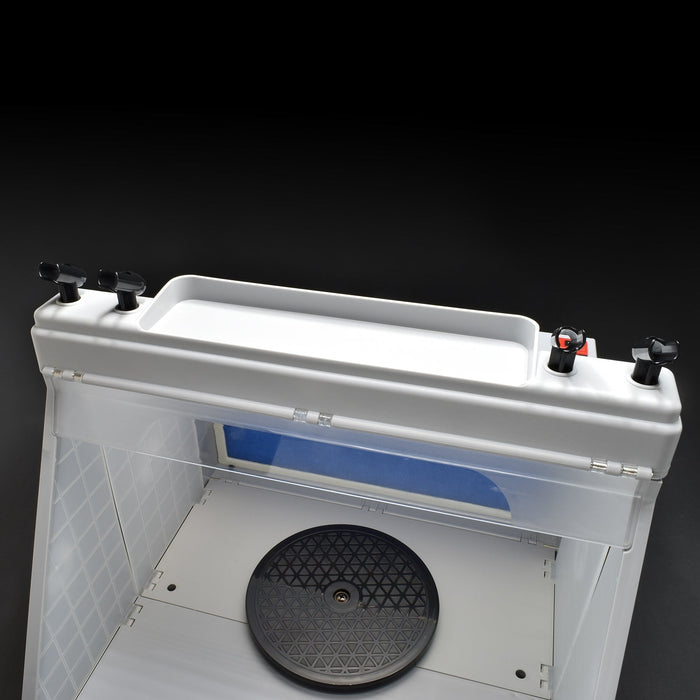 Airbrush Holder & Tray Attachment for the Micro-Mark Fold Up Spray Booth