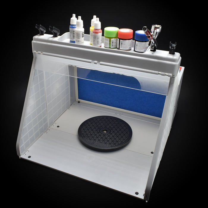 Airbrush Holder & Tray Attachment for the Micro-Mark Fold Up Spray Booth