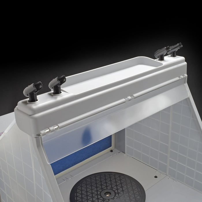 Airbrush Holder & Tray Attachment for the Micro-Mark Fold Up Spray Booth