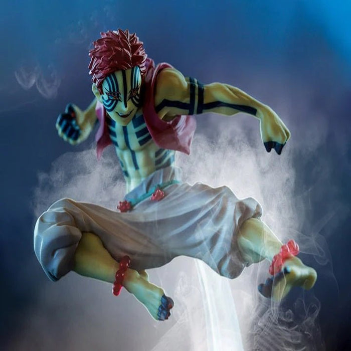 Bandai Ichibansho Akaza (Shake The Sword Burn Your Heart) "Demon Slayer: Kimetsu no Yaiba" Collectible Figure