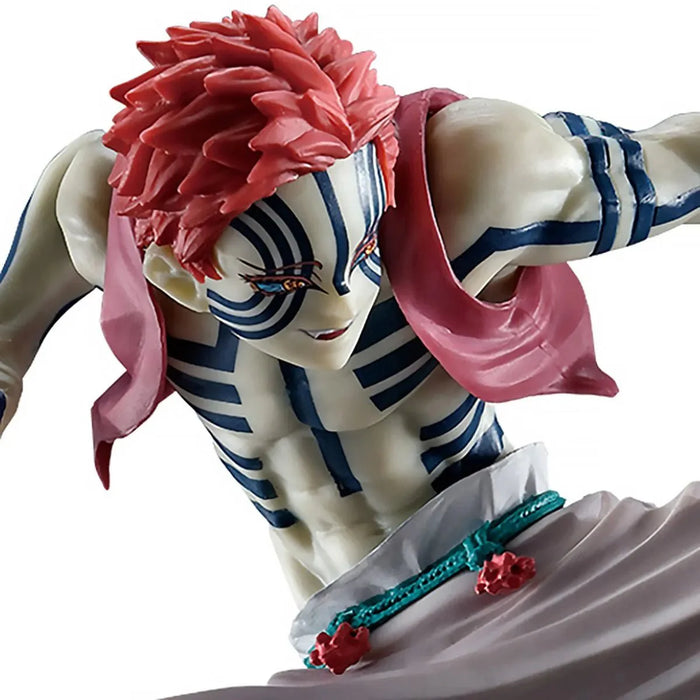 Bandai Ichibansho Akaza (Shake The Sword Burn Your Heart) "Demon Slayer: Kimetsu no Yaiba" Collectible Figure