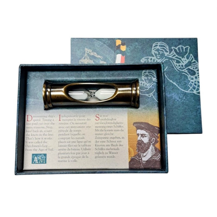 Bronzed 3-Minute Sandglass Timer