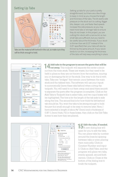 CNC Woodworking for the Absolute Beginner: Winning Tips, Techniques & 5 Skill-Building Projects Book