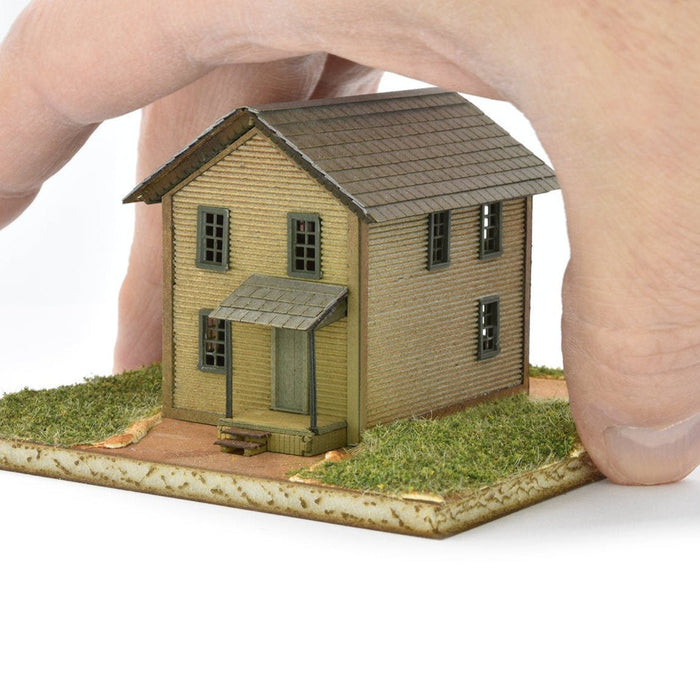 Company House, N Scale, Laser-Art by Scientific