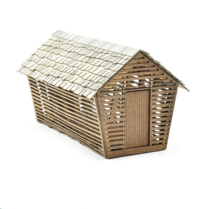 Corn Crib Kit, HO Scale by Scientific