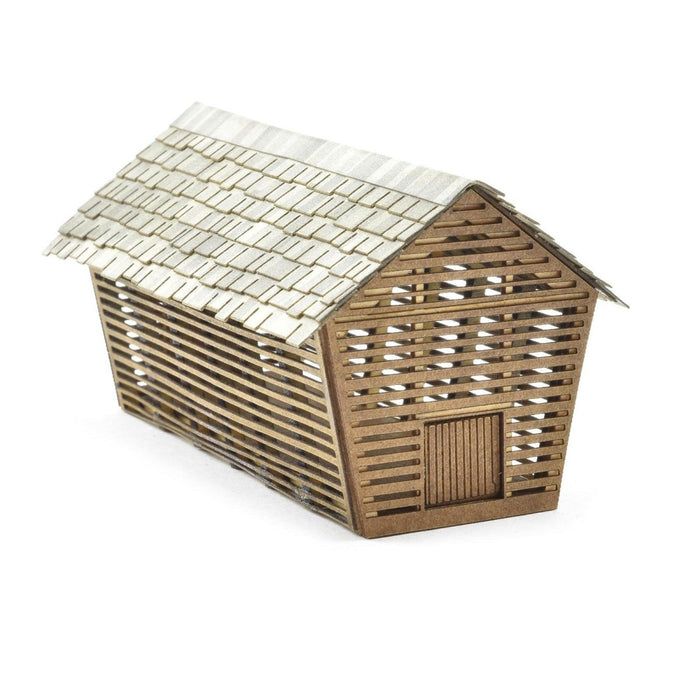 Corn Crib Kit, HO Scale by Scientific