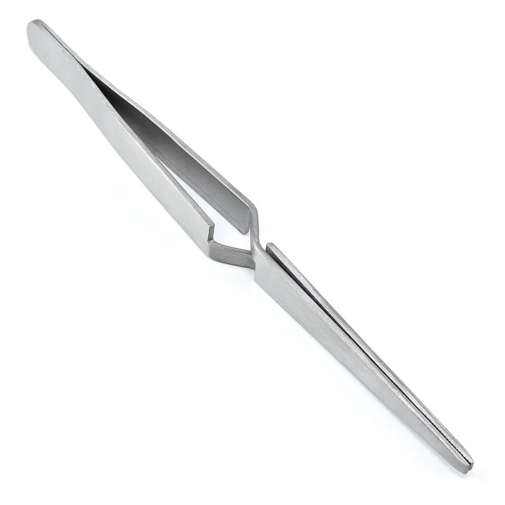 Grobet® Cross Locking, Self-Closing Tweezer
