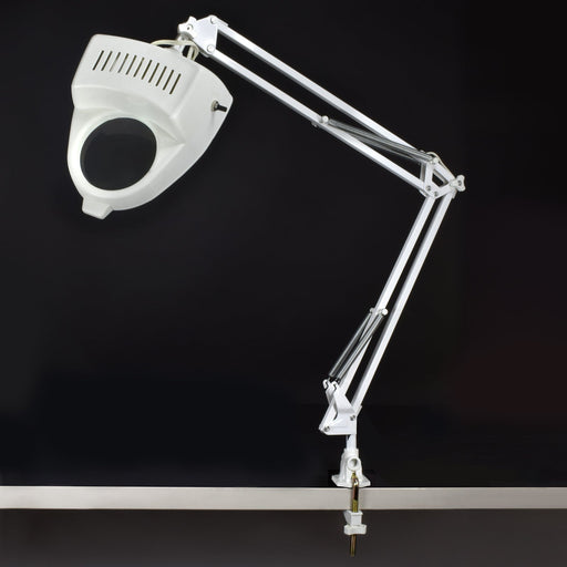 Articulated Lamp with Deluxe Magnifier