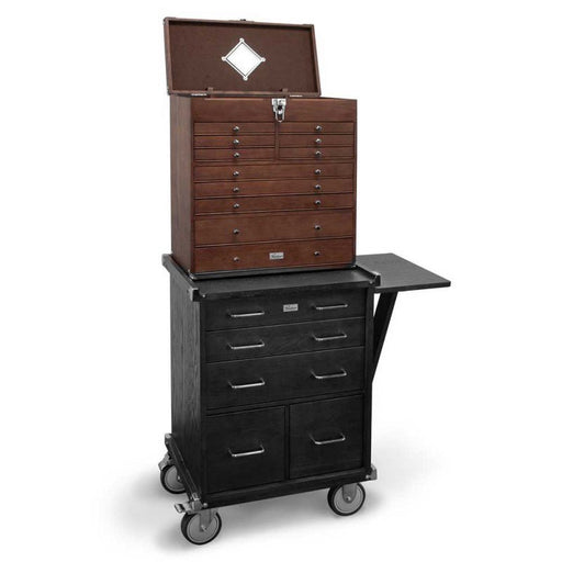 Gerstner International Dark Oak 11-Drawer Chest
