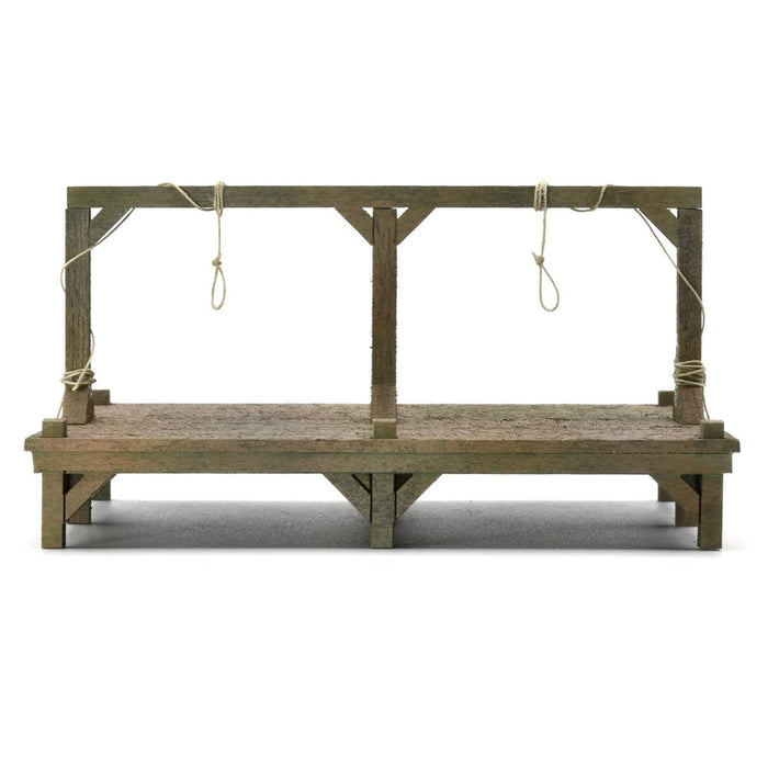 Old West Gallows, HO Scale, Laser-Art by Scientific