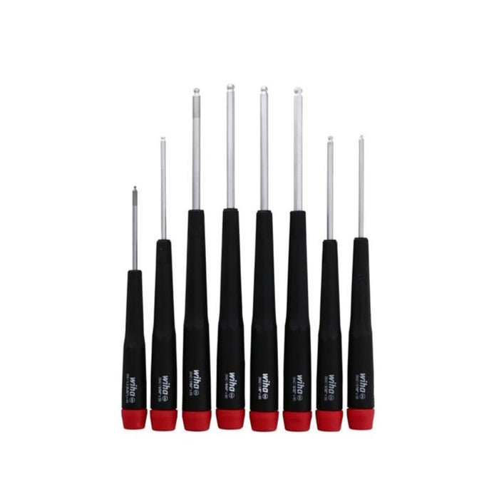 Wiha® 8-piece Ballpoint Hex Driver Inch Set