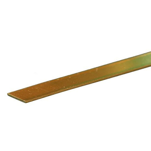 .032 x 1/2 Brass Strips,  10 Pieces