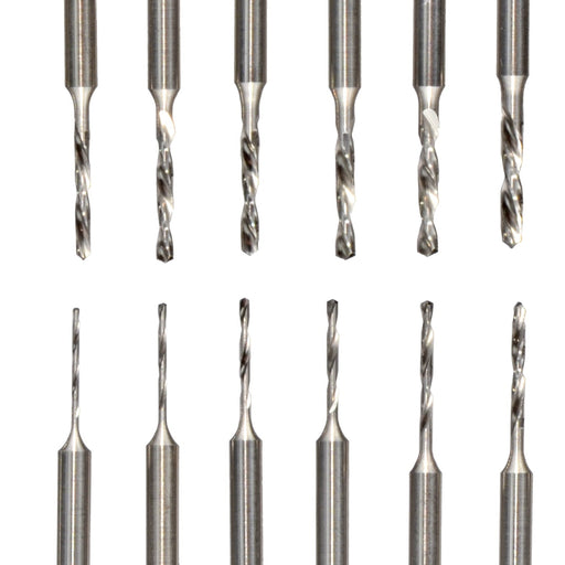 12-piece Metric Drill Set, 3/32” Shank