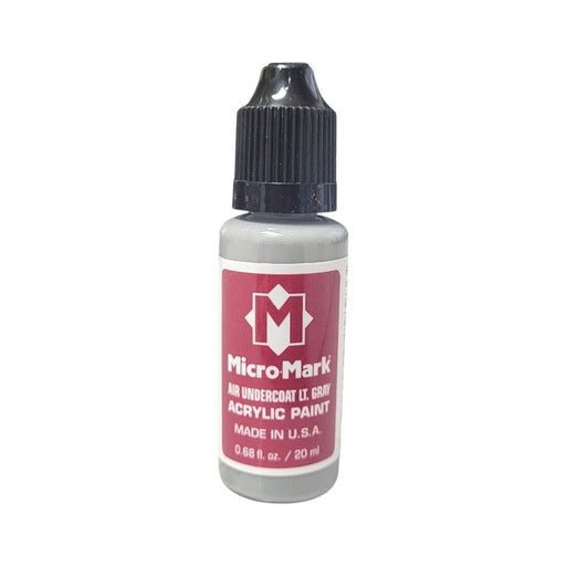 Micro-Mark Air Undercoat Light Gray Paint, 20ml