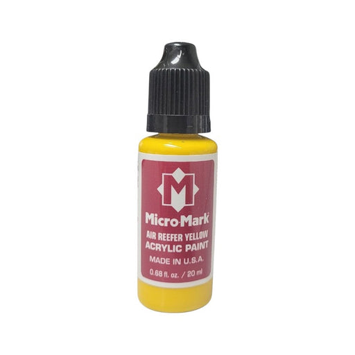 Micro-Mark Air Reefer Yellow Paint, 20ml