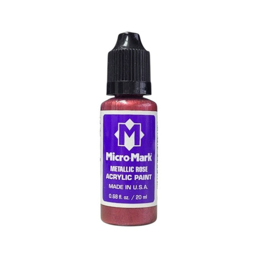 Micro-Mark Metallic Rose Paint, 20ml