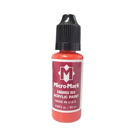 Micro-Mark Caboose Red Paint, 20ml