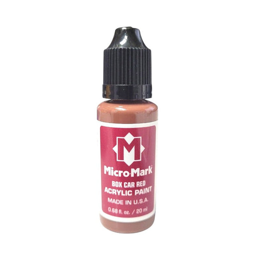 Micro-Mark Box Car Red Paint, 20ml
