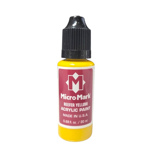 Micro-Mark Reefer Yellow Paint, 20ml