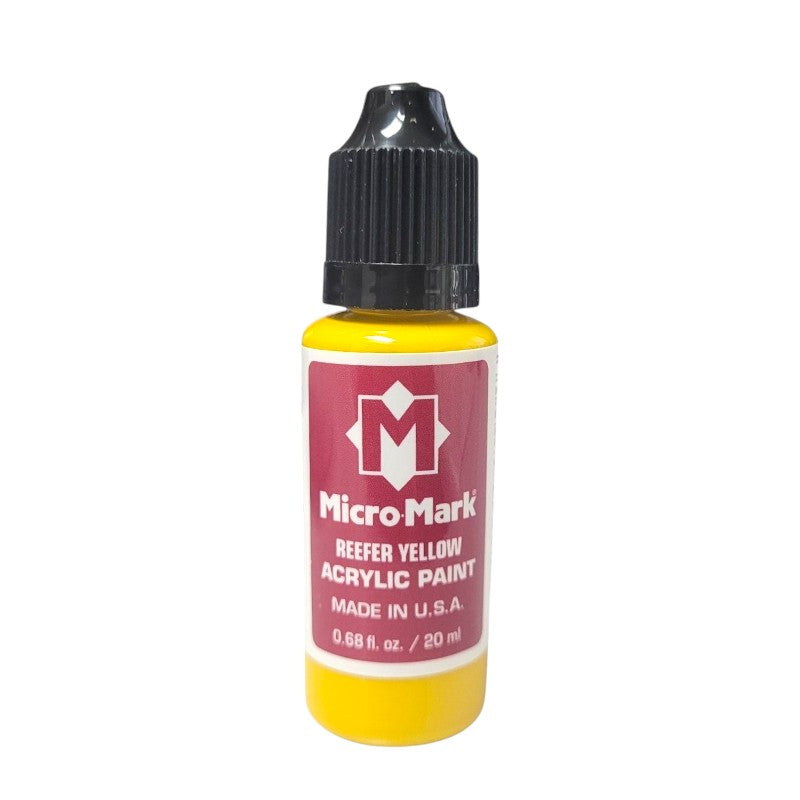 Micro-Mark Reefer Yellow Paint, 20ml