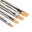 4-Piece Golden Eagle Flat Paint Brush Set