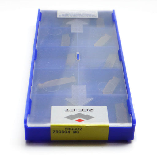 1BOX CNC Lathe Cutting Tool Milling Cutter  100% Original ZCC•CT  Carbide inserts   ZRGD04-MG YBG302