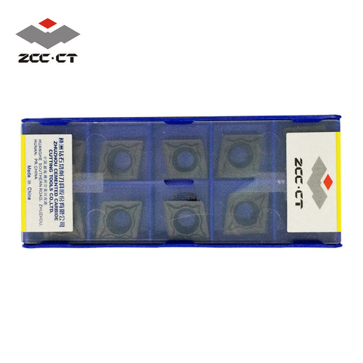 1BOX CNC Lathe Cutting Tool Milling Cutter  100% Original ZCC•CT  Carbide inserts   CCMT120408-HR YBC252