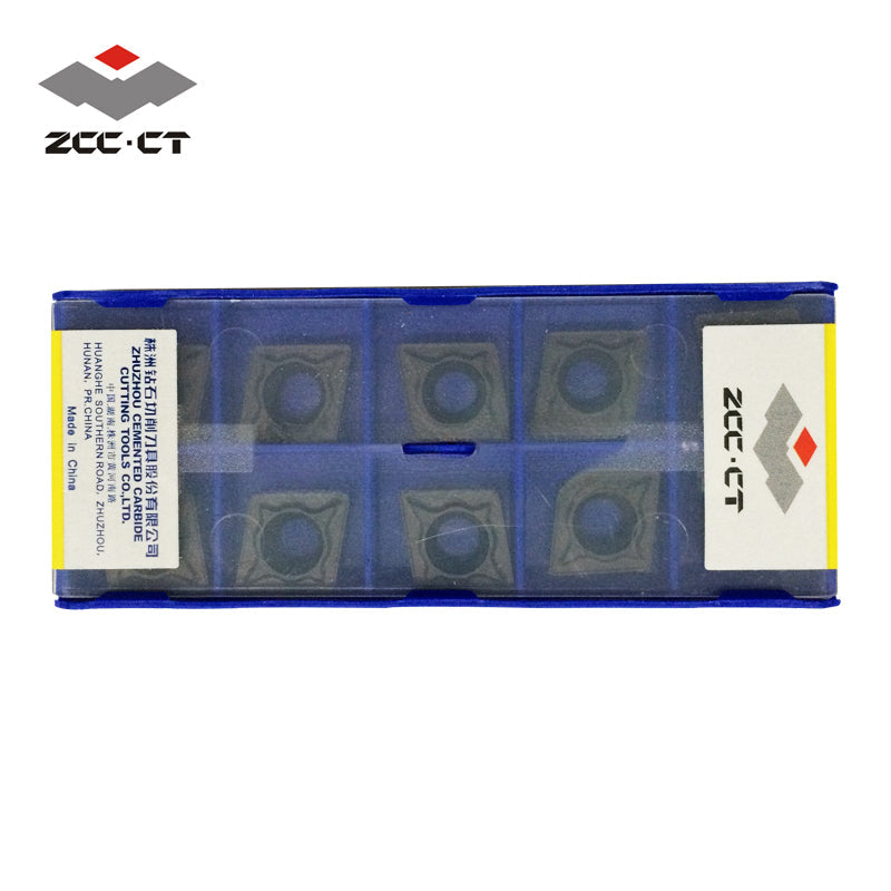 1BOX CNC Lathe Cutting Tool Milling Cutter  100% Original ZCC•CT  Carbide inserts  CCMT120408-HR YBD152