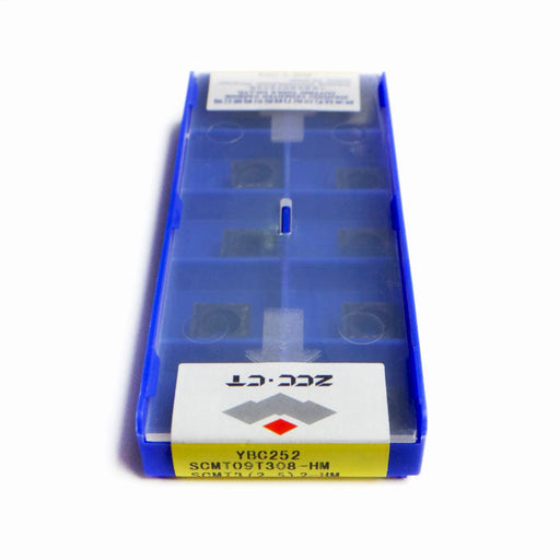 1BOX CNC Lathe Cutting Tool Milling Cutter  100% Original ZCC•CT  Carbide inserts    SCMT09T308-HM YBC252
