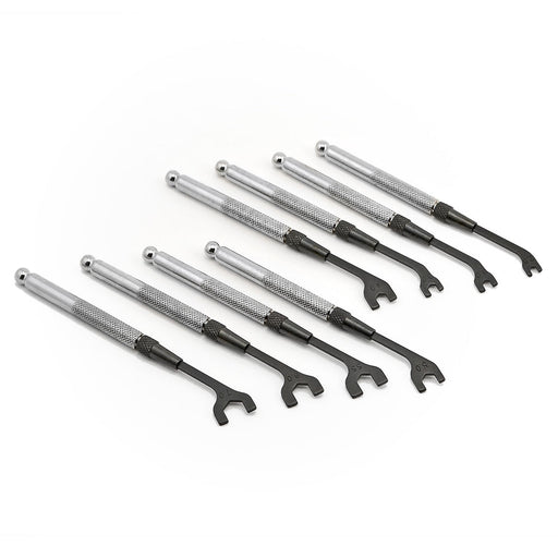 Moody Tools 8-piece Metric Open End Wrench Set