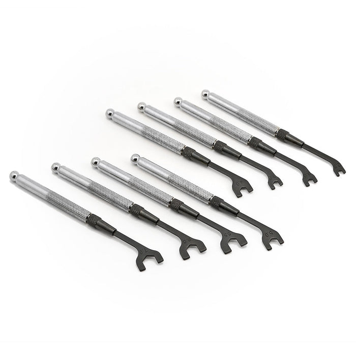 Moody Tools 8-piece Metric Open End Wrench Set