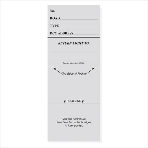 Locomotive Cards, Pad of 25