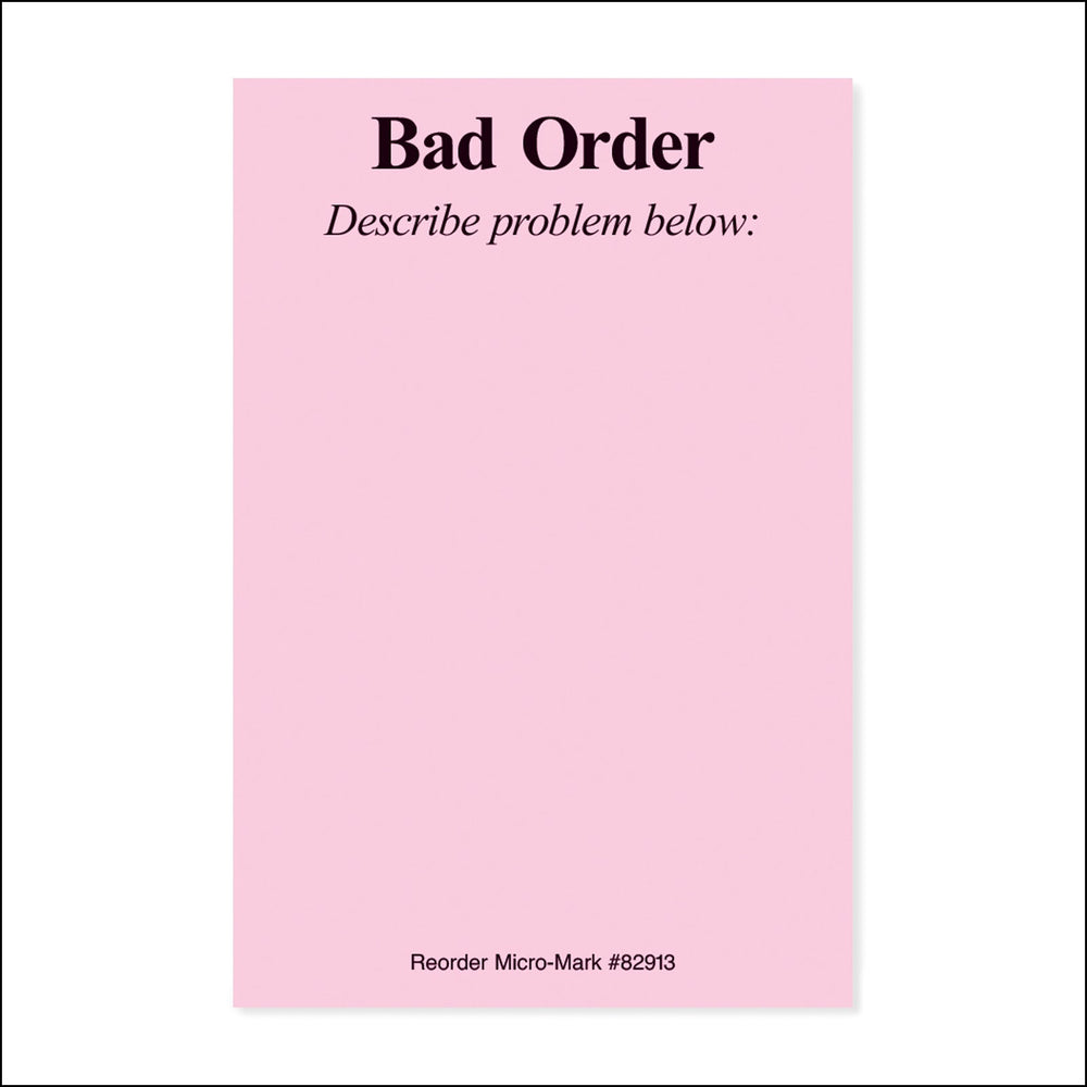 Bad Order Slips, Pad of 100