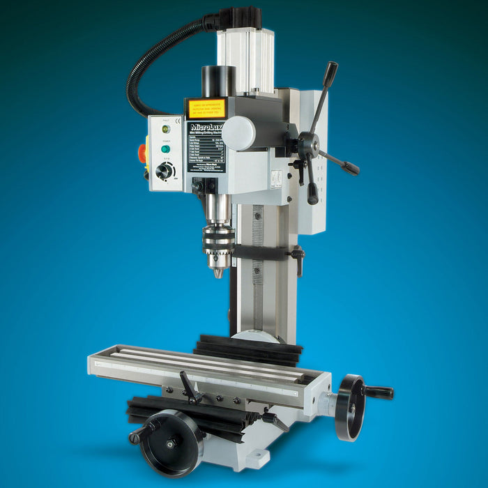 MicroLux® High Precision Heavy Duty R8 Benchtop Milling Machine