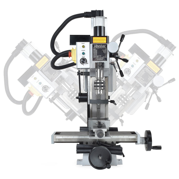 MicroLux® High Precision Heavy Duty R8 Benchtop Milling Machine