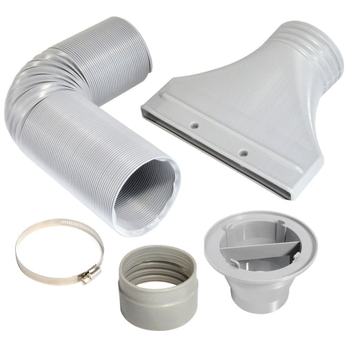 Exhaust Duct with Window Vent for Micro-Mark Spray Booths