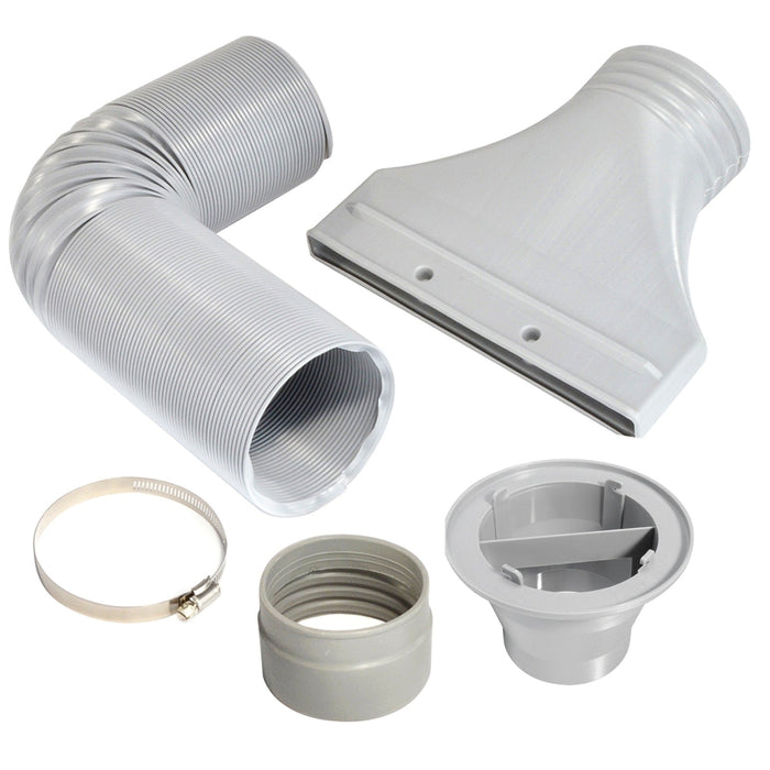 Exhaust Duct with Window Vent for Micro-Mark Spray Booths