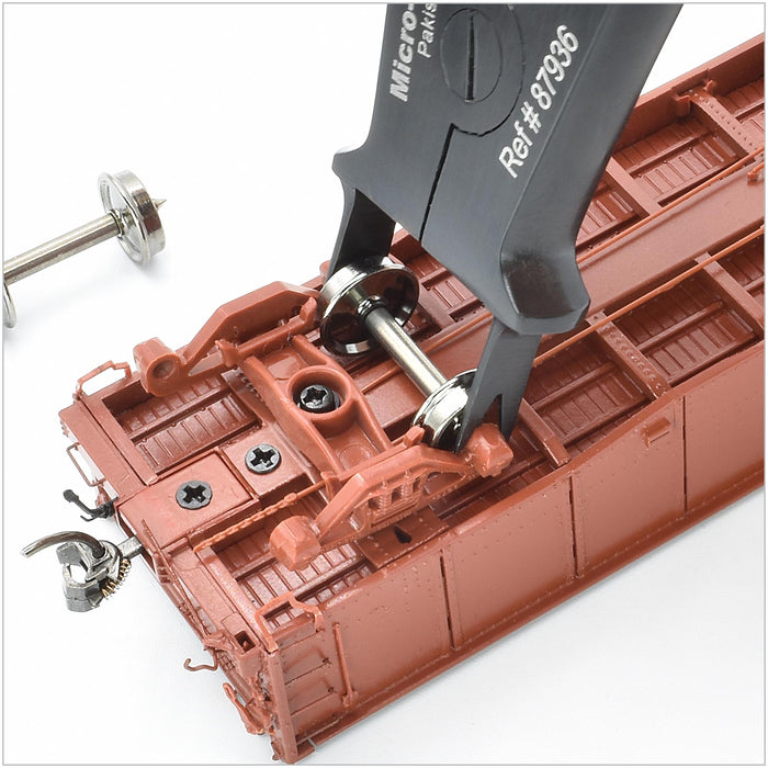 Micro-Mark Titanium-Plated Truck Spreading Plier, HO & On30