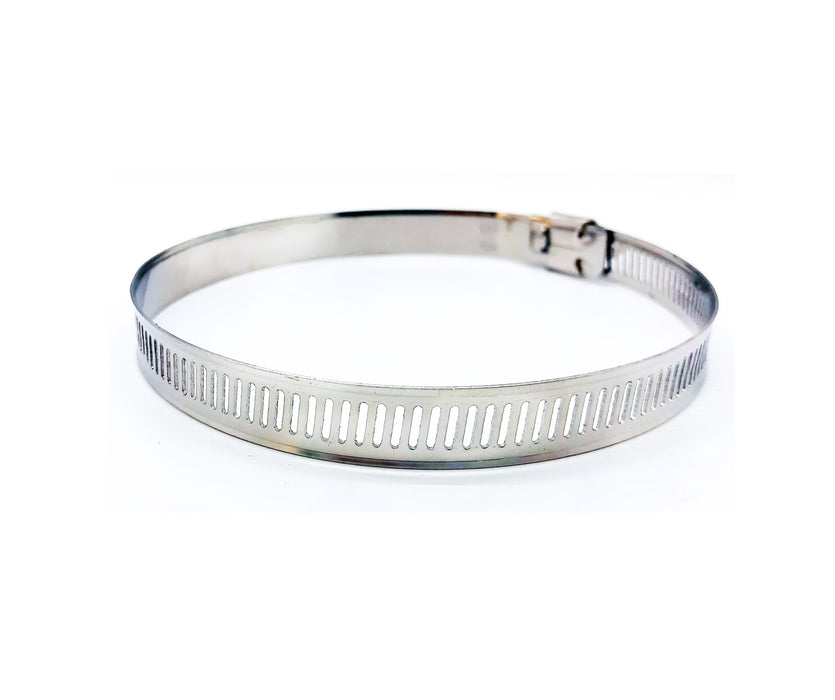 4" Adjustable stainless-steel hose clamp (5 pieces)