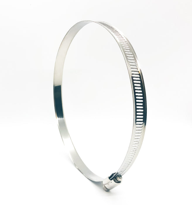 6" Adjustable stainless-steel hose clamps (5 Pieces)