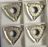 1BOX CNC Lathe Cutting Tool Milling Cutter  100% Original GESAC Carbide inserts  WNMG080402/080404/080408
