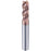 Roughing End Mill HRC55 Solid Carbide 3 Flutes 4 Teeth for Steel Iron  MDF Fiberglass Acrylic Wood Copper Plastic
