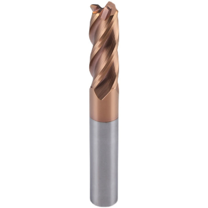 HRC55 4Flutes Corner Radius End Mill CNC R Bullnose Cutter Tungsten Carbide Steel Metal Router Tool 3 4 Flutes R0.5 R1 Surface Machining hrc55 corner radius end milling