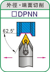 Lathe Turning Holder  MDPNN 1616H11/2020K11/2525M11 DN..1104..